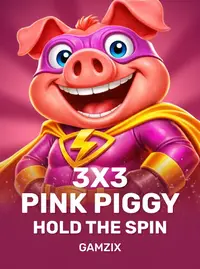 3x3 Pink Piggy: Hold the Spin