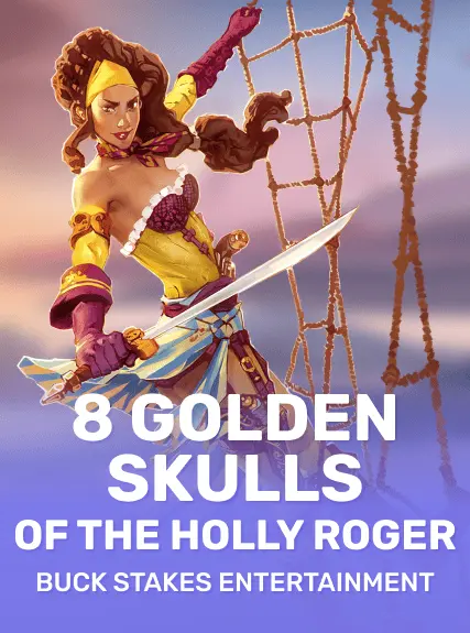 8 Golden Skulls of the Holly Roger