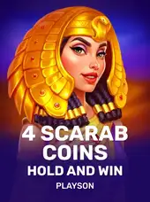 4 Scarab Coins: Hold and Win